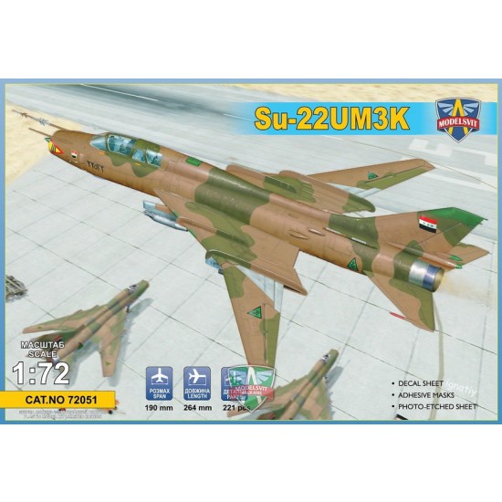 1/72 Sukhoi Su-22UM3K Advanced Two-Seat Trainer (Export Vers.)