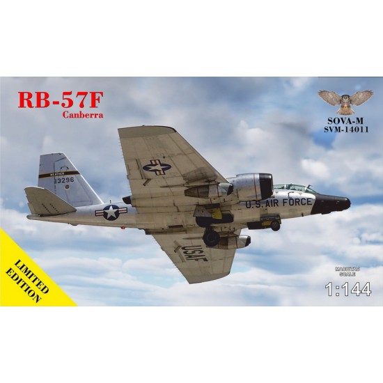 1/144 Martin RB-57F Canberra Weather Reconnaissance Aircraft