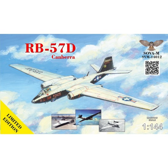 1/144 Martin RB-57D Canberra High Altitude Reconnaissance Aircraft