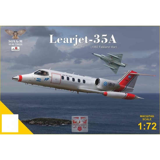 1/72 Falkland War Learjet 35A 1982