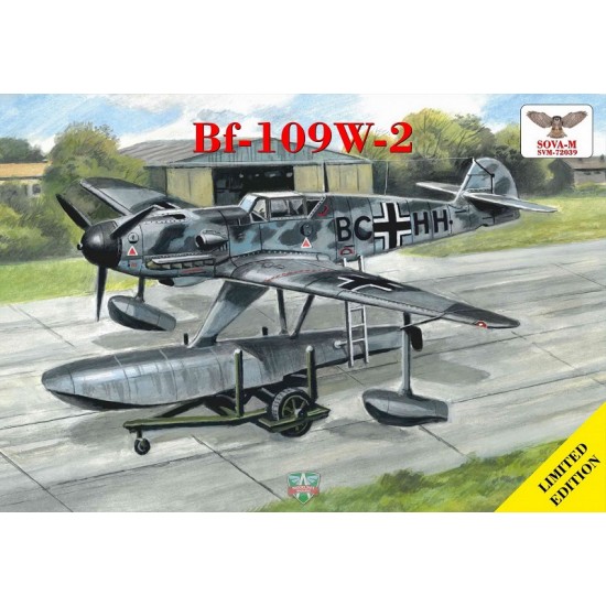 1/72 Messerschmitt Bf-109 W-2 w/Beach Trolley