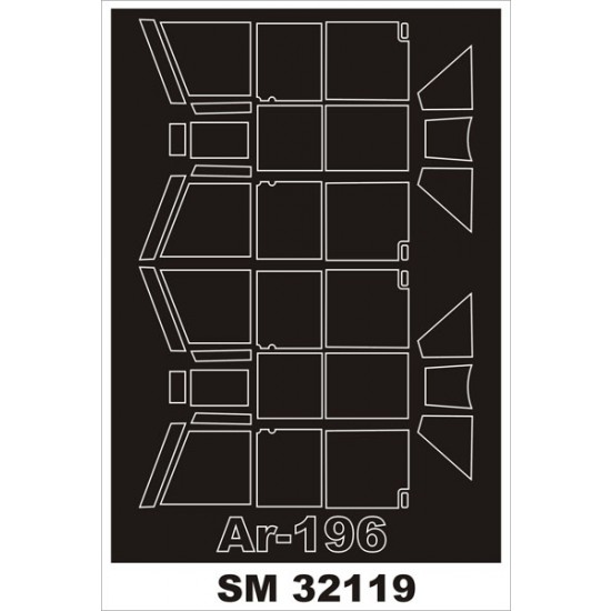 1/32 Arado Ar-196 Paint Mask for Revell kit (outside-inside)