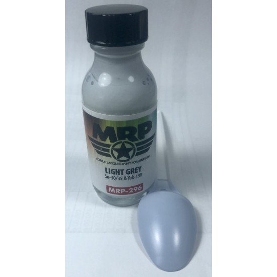 Acrylic Lacquer Paint - Light Grey Su-30/35 & Yak-130 30ml