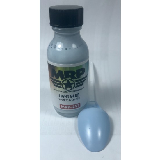 Acrylic Lacquer Paint - Light Blue Su-30/35 & Yak-130 30ml