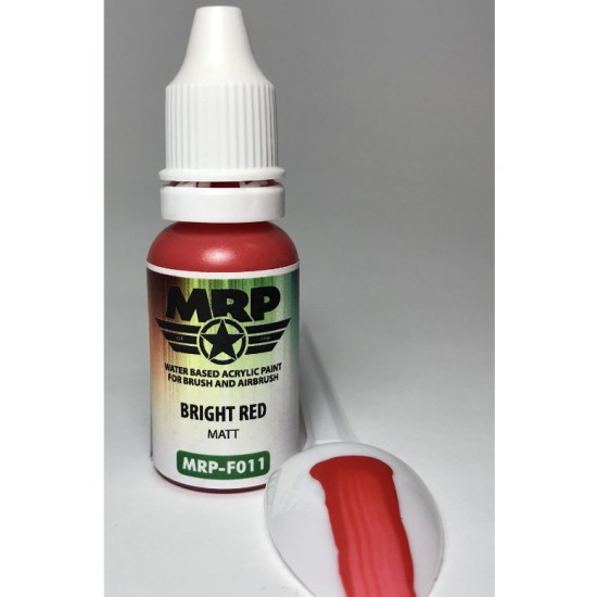 Acrylic Paint for Figure - Bright Red Matt (17ml)