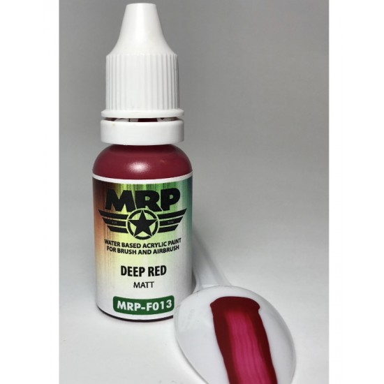 Acrylic Paint for Figure - Deep Red Matt (17ml)