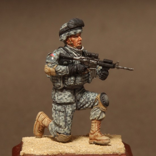 1/35 American Soldier in Patrol Group