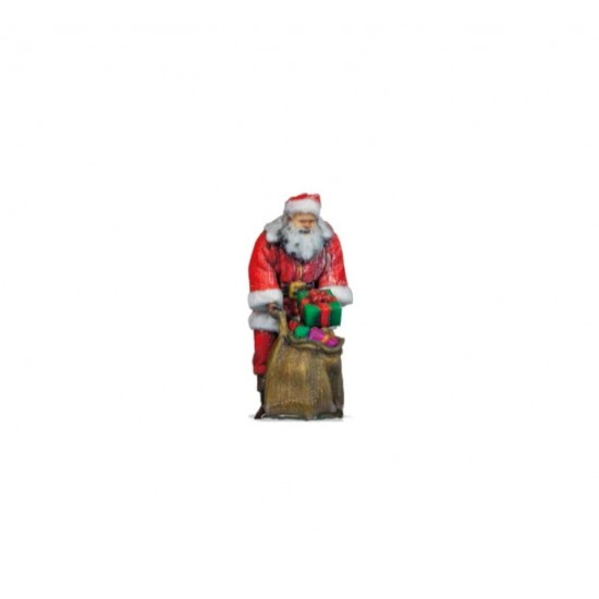 HO Scale Father Christmas (assembled painted 3D figures)