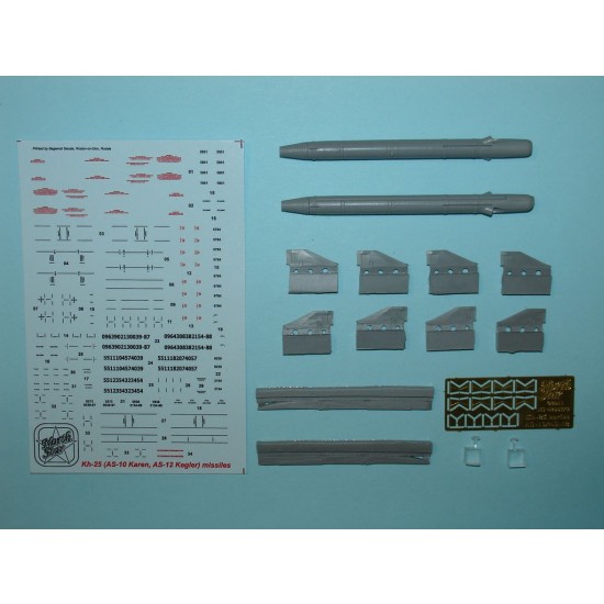 1/48 Kh-25ML GSN-24N1 (NATO Karen-10) with APU-68 (pylon) Air-to-Surface Missiles