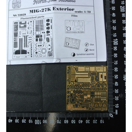 1/72 MiG-27 K Exterior Detail Set for Art-Model kits