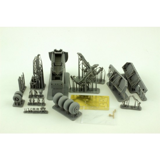 1/48 Su-34 Landing Gear & Gear Bays for Trumpeter kit