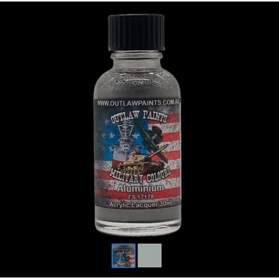 US Military Colour - #Aluminium FS17178 (30ml, acrylic lacquer)