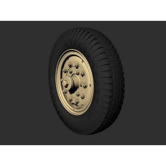 1/35 Rolls-Royce AC Road Wheels (Dunlop)