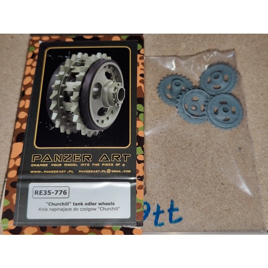 1/35 Churchill' Infantry Tank Idler Wheels