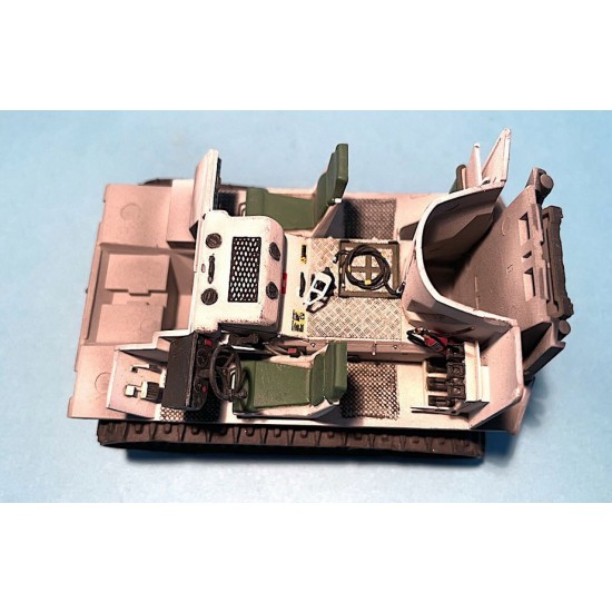 1/35 BV206S Bundeswehr Troop Carrier Interior Conversion set for Takom kit #2083