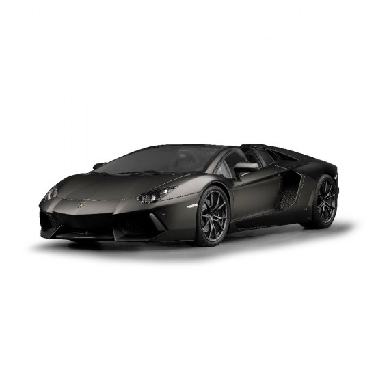 1/8 Lamborghini Aventador LP700-4 Roadster Nero Nemesis (Pre-painted)