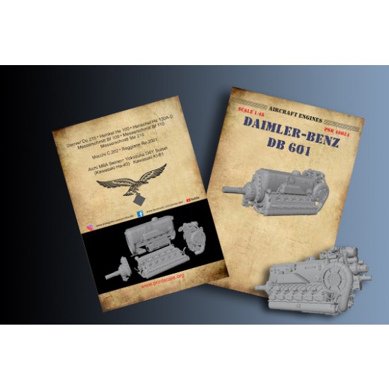 1/48 Daimler-Benz DB 601 Aircraft Engine