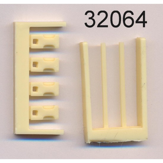 1/32 WWII US Chocks (2 pairs)