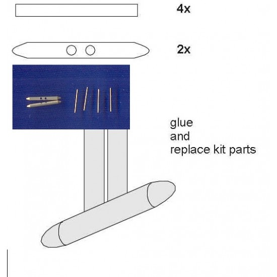 1/32 Mikoyan MiG Altimeter Antenna