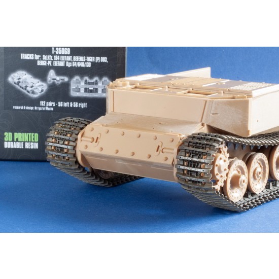 1/35 SdKfz. 184 Elefant / Befehls-Tiger(P) 003 / BergePz. Elefant Kgs 64/640/130 Tracks