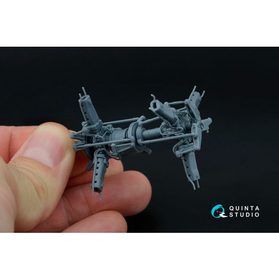 1/48 Ka-52 Rotor Hub for Zvezda kits