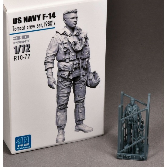 1/72 USN/US Navy F-14 Tomcat Pilot 1980s