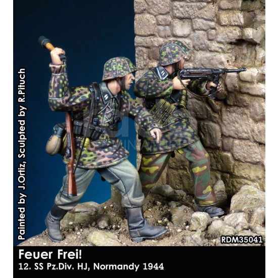 1/35 Feuer frei! 12. SS Pz.Div. HJ, Normandy 1944 (2 figures)