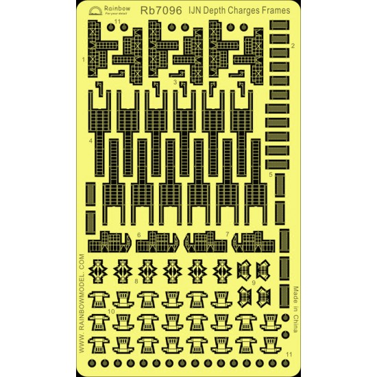 1/700 IJN Depth Charges Frames