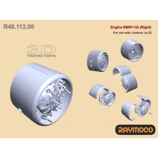 1/48 Junkers Ju 52 Engine BMW-132 (Right)