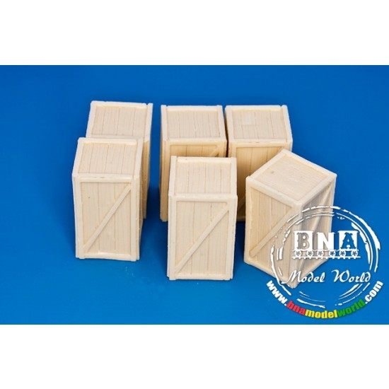 1/35 Universal Boxes x6pcs (Original Diameter: 45cm x 45cm x 70cm)