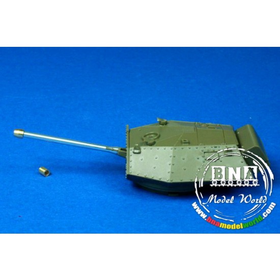 Gun Barrel - 1/48 QF 6pdr (57mm) Crusader Mk.III