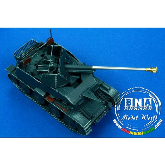 Gun Barrel - 1/48 7.62cm PaK36(r) Mid Model for SdKfz.139 Marder III