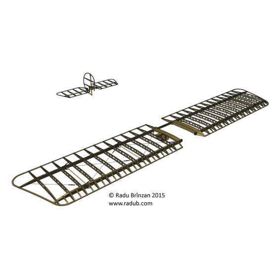 1/32 Fokker Eindecker Wing Conversion Set for Wingnut Wings E.II, E.III & E.IV kits