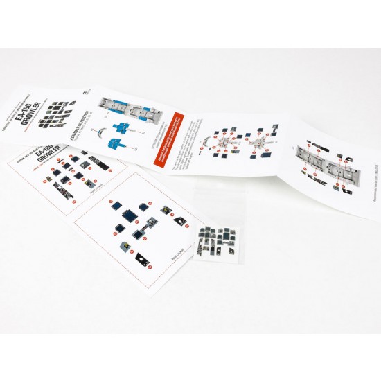 1/48 Boeing EA-18G Growler Instrument Panel for Meng kit