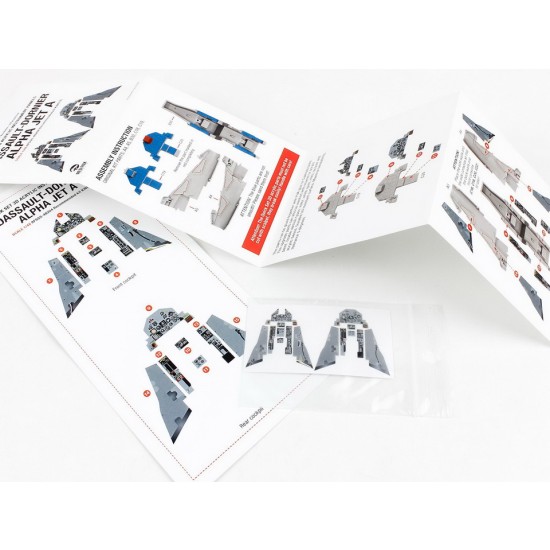 1/48 Dassault-Dornier Alpha Jet A Panel for Kinetic kits