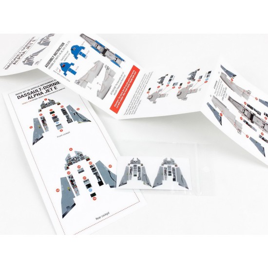 1/48 Dassault-Dornier Alpha Jet E Panel for Kinetic kits