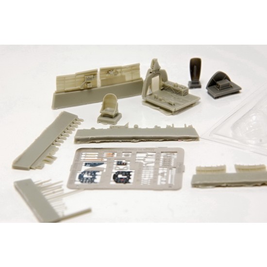 1/72 Mitsubishi J2M Raiden Cockpit set for Hasegawa kits