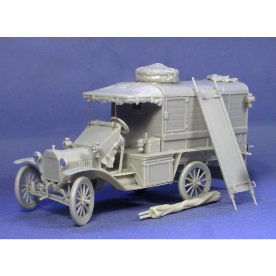 1/35 Ford T Ambulance 1917 (Complete Resin kit w/photoetch and decals)