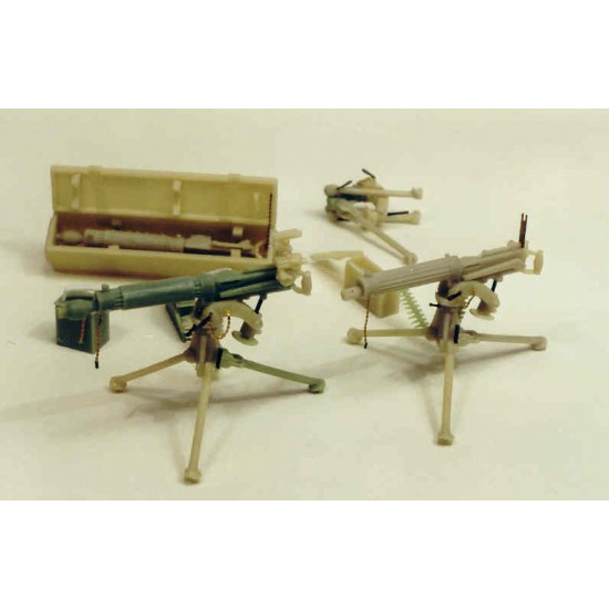 1/35 Vickers Medium Machine Gun (2 pieces) - Choice of 1914 & 1944 Gun Barrels