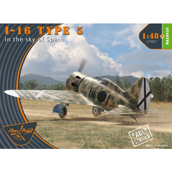 1/48 Polikarpov I-16 Type 5 Early version "in the sky of Spain"