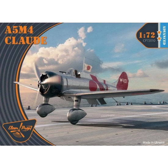 1/72 Mitsubishi A5M4 Claude Carrier-based Fighter