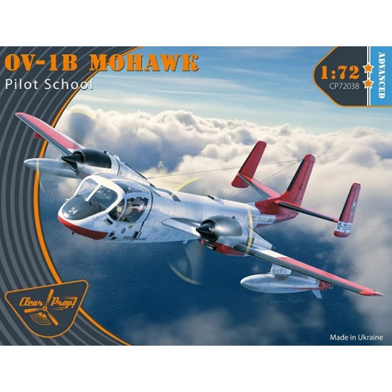 1/72 Grumman OV-1B Mohawk Pilot School Advanced Kit