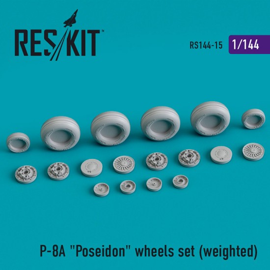 1/144 P-8A Poseidon Wheels set (weighted)