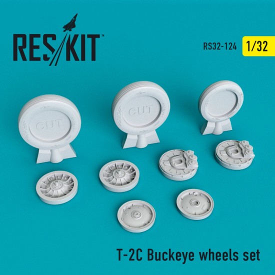 1/32 T-2C Buckeye Wheels set for Special Hobby kits