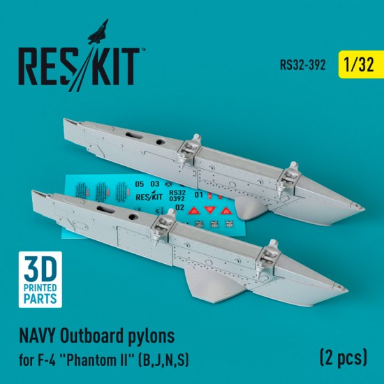 1/32 NAVY Outboard Pylons for F-4 "Phantom II" (B,J,N,S) (2 pcs)