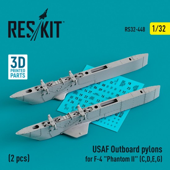 1/32 USAF Outboard Pylons for F-4 "Phantom II" (C,D,E,G) (2 pcs)