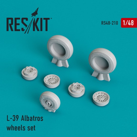 1/48 Aero L-39 Albatros Wheels set for Trumpeter kits