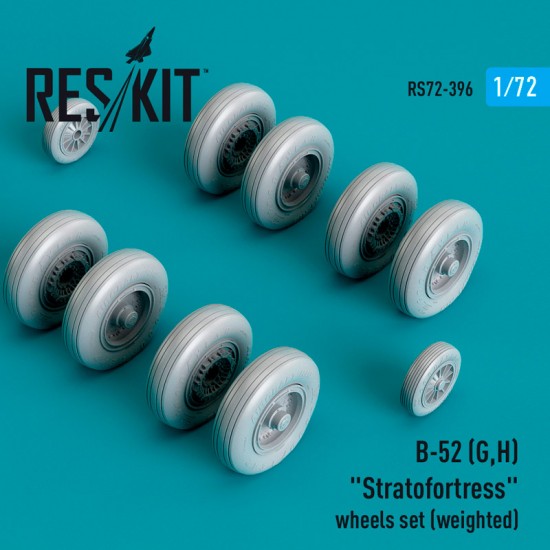 1/72 B-52 (G,H) "Stratofortress" Wheels set (weighted)