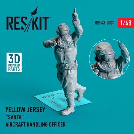 1/48 Yellow Jersey "Santa" Aircraft Handling Officer (1 pcs) 