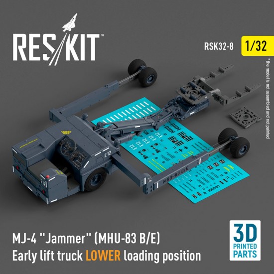 1/32 MJ-4 Jammer (MHU-83 B/E) Early Lift Truck Lower Loading Position